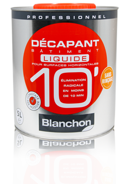 Blanchon Décapant Bâtiment 10' Blanchon Décapant Bâtiment 10'